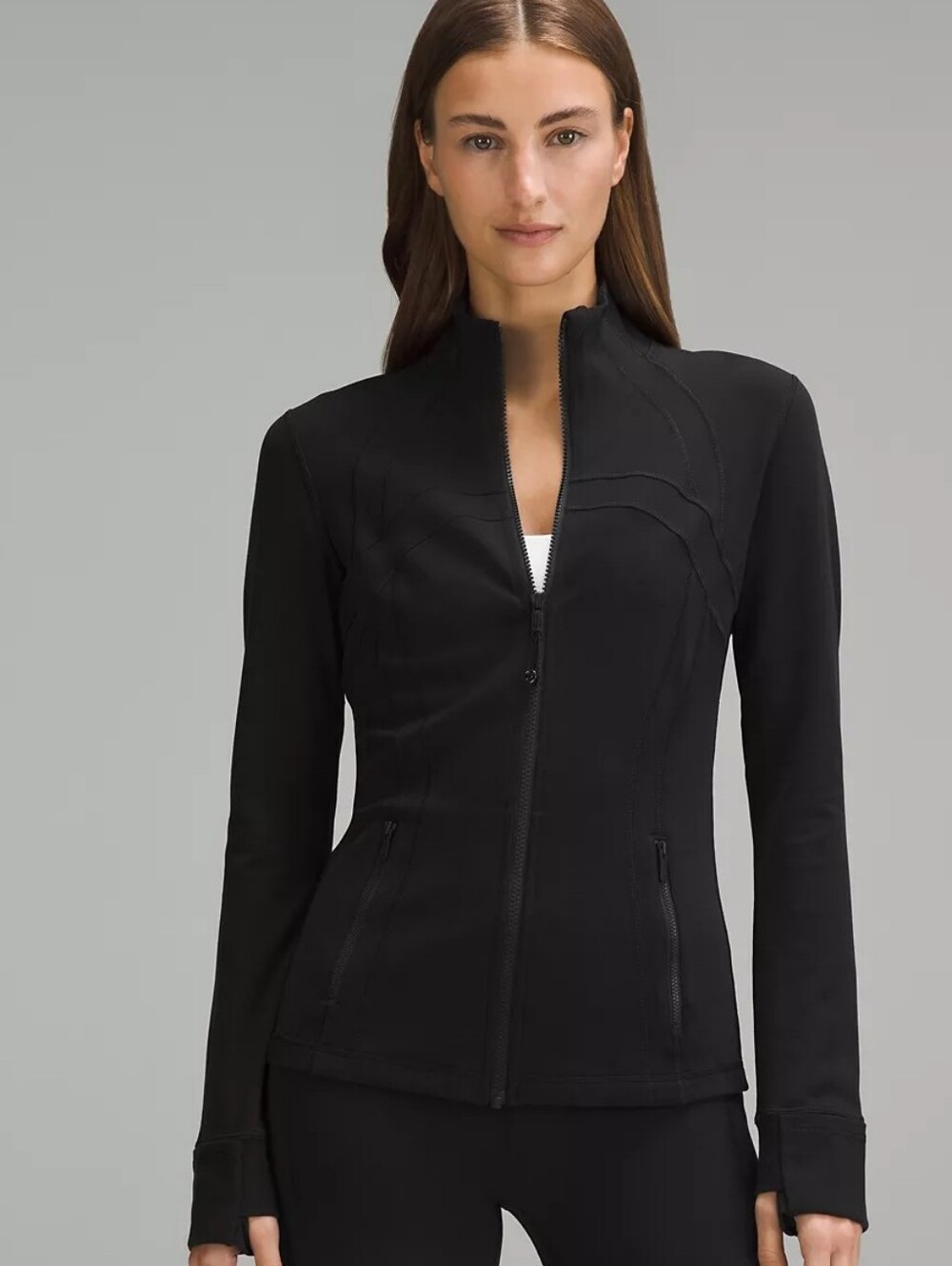 NWT Lululemon Define Luon Black Zip-Up Jacket Size 8